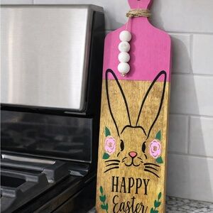 Easter Bunny Decorative Paddle